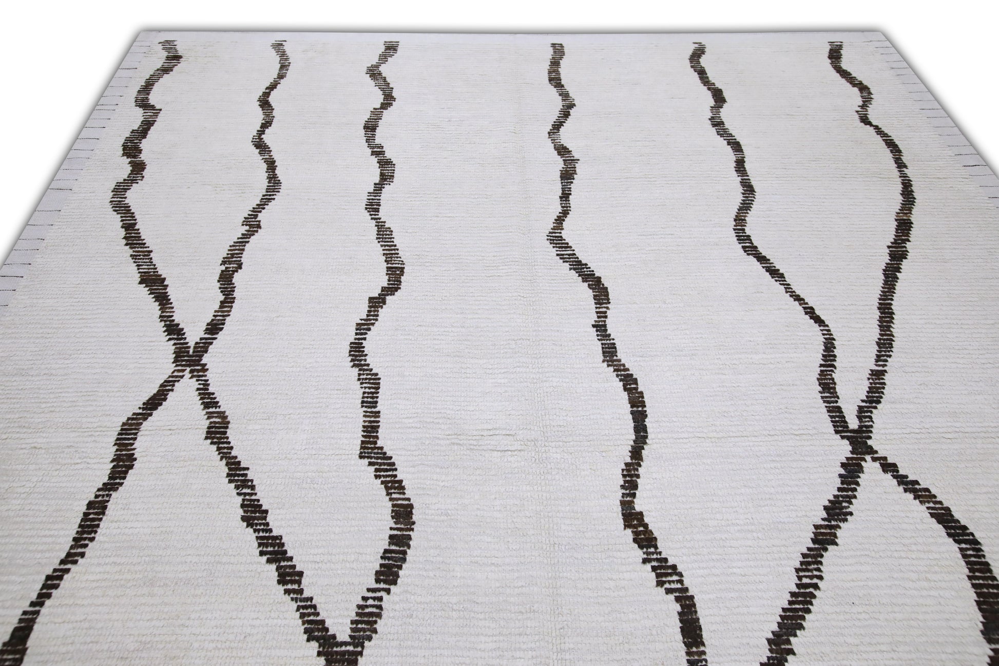 Turkish Tulu Rug Hand Knotted 7'11" x 10'8" #10753