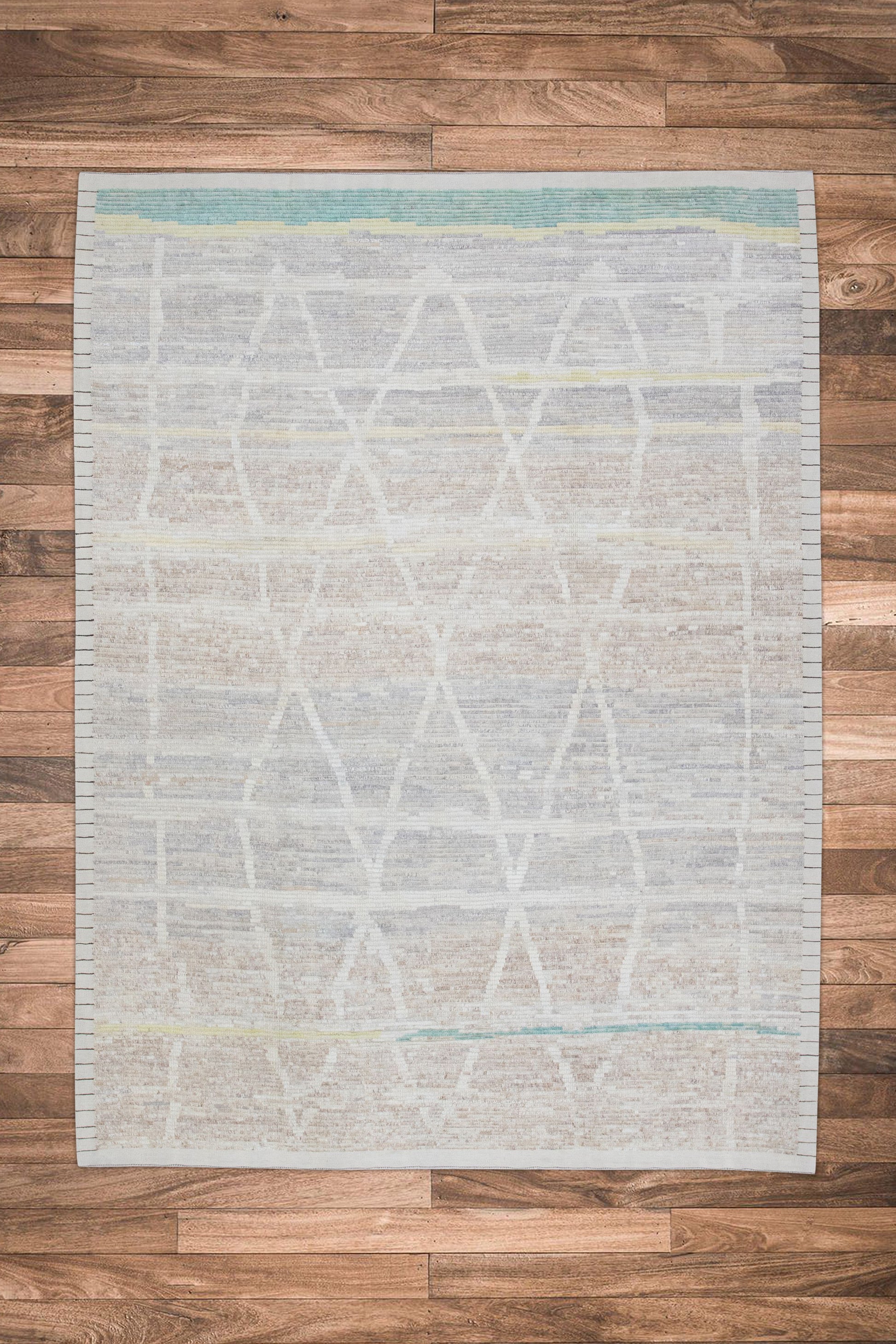 Turkish Tulu Rug Hand Knotted 7'11" x 10'4" #10819