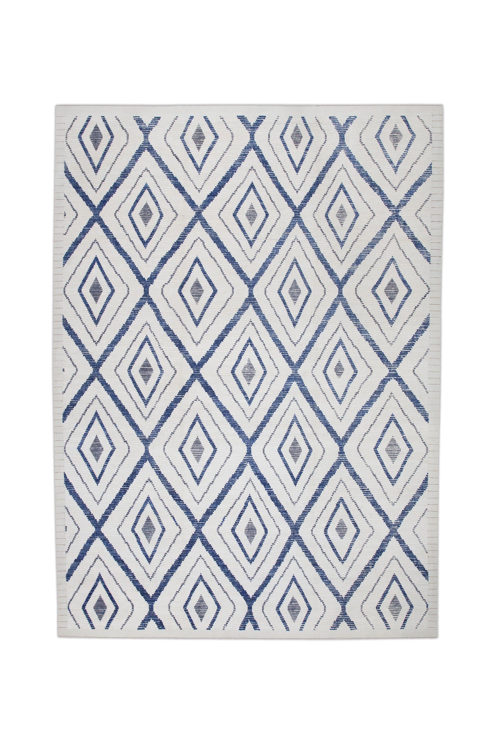 Turkish Tulu Rug Hand Knotted 9'4" x 12'6" #11247
