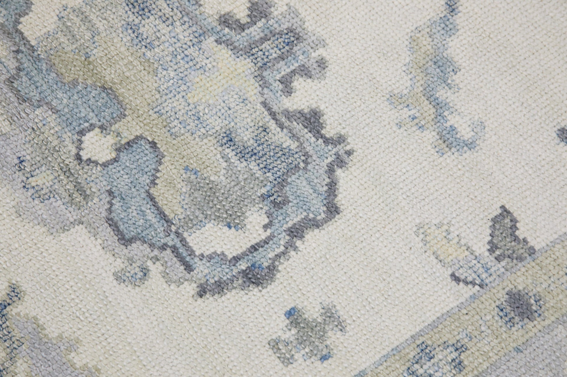 Turkish Oushak Rug 4'9" x 9'2" #7628