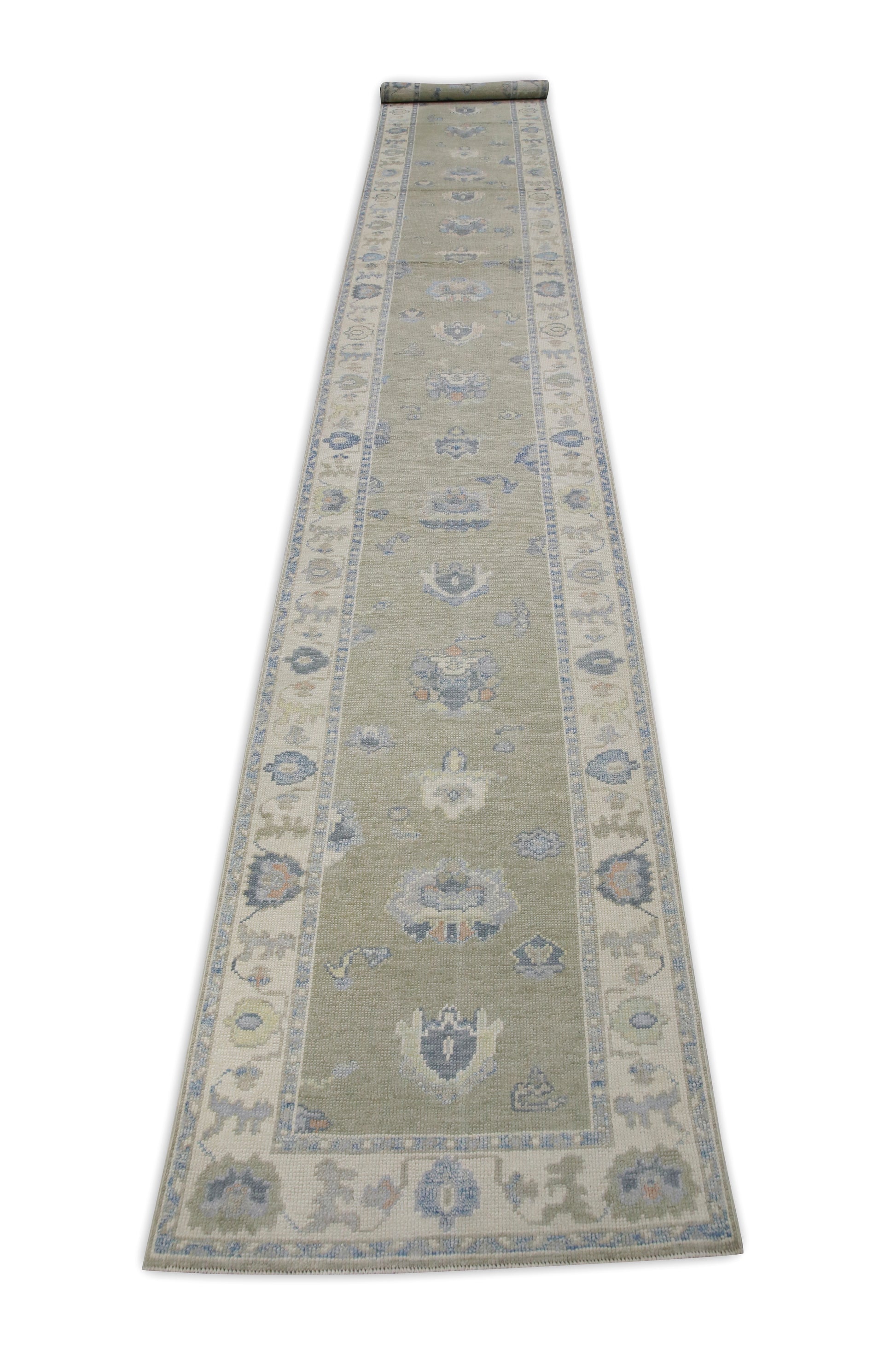 Turkish Oushak Rug 2'11" x 20'4" #7703