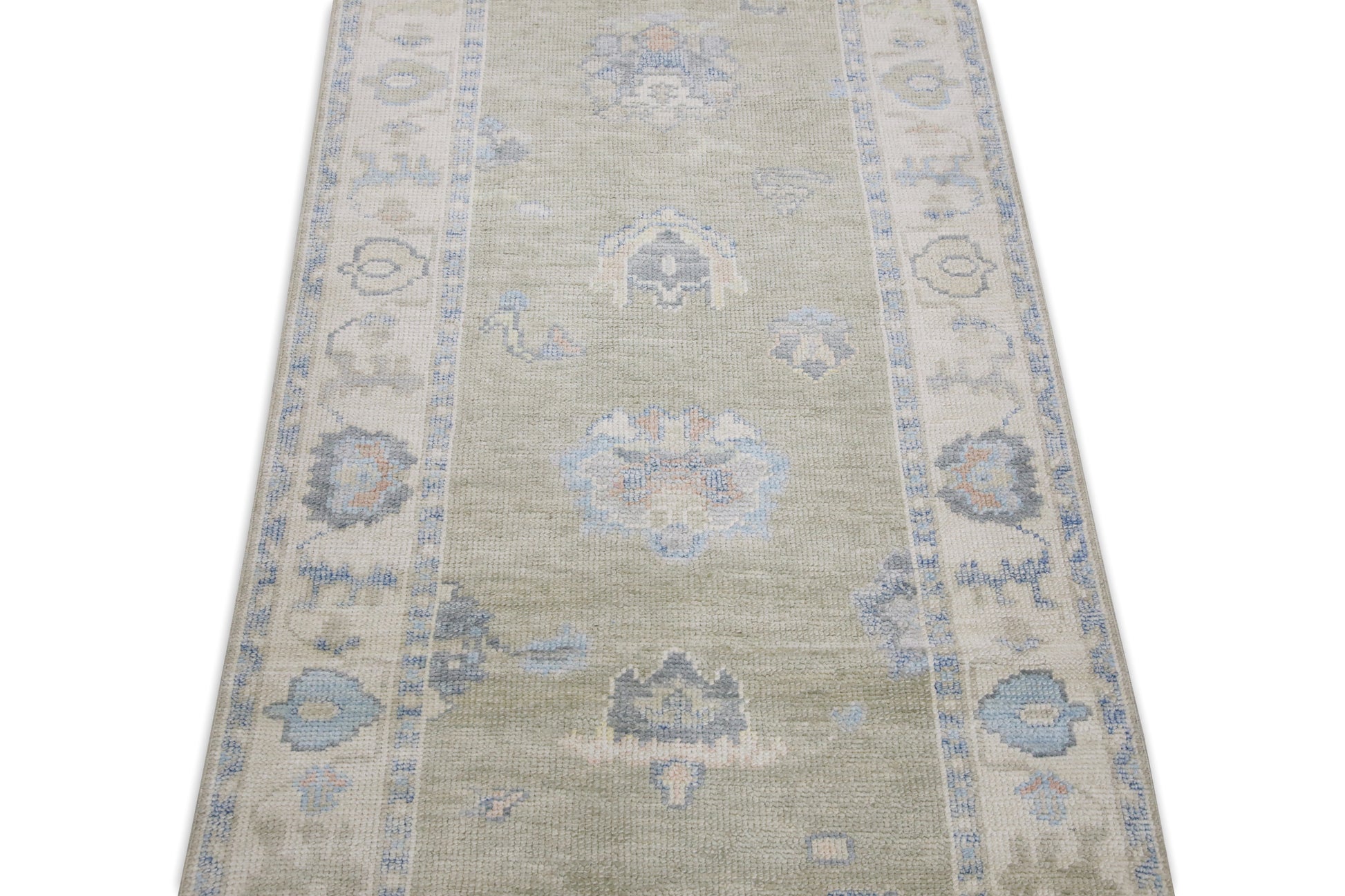Turkish Oushak Rug 2'11" x 20'4" #7703
