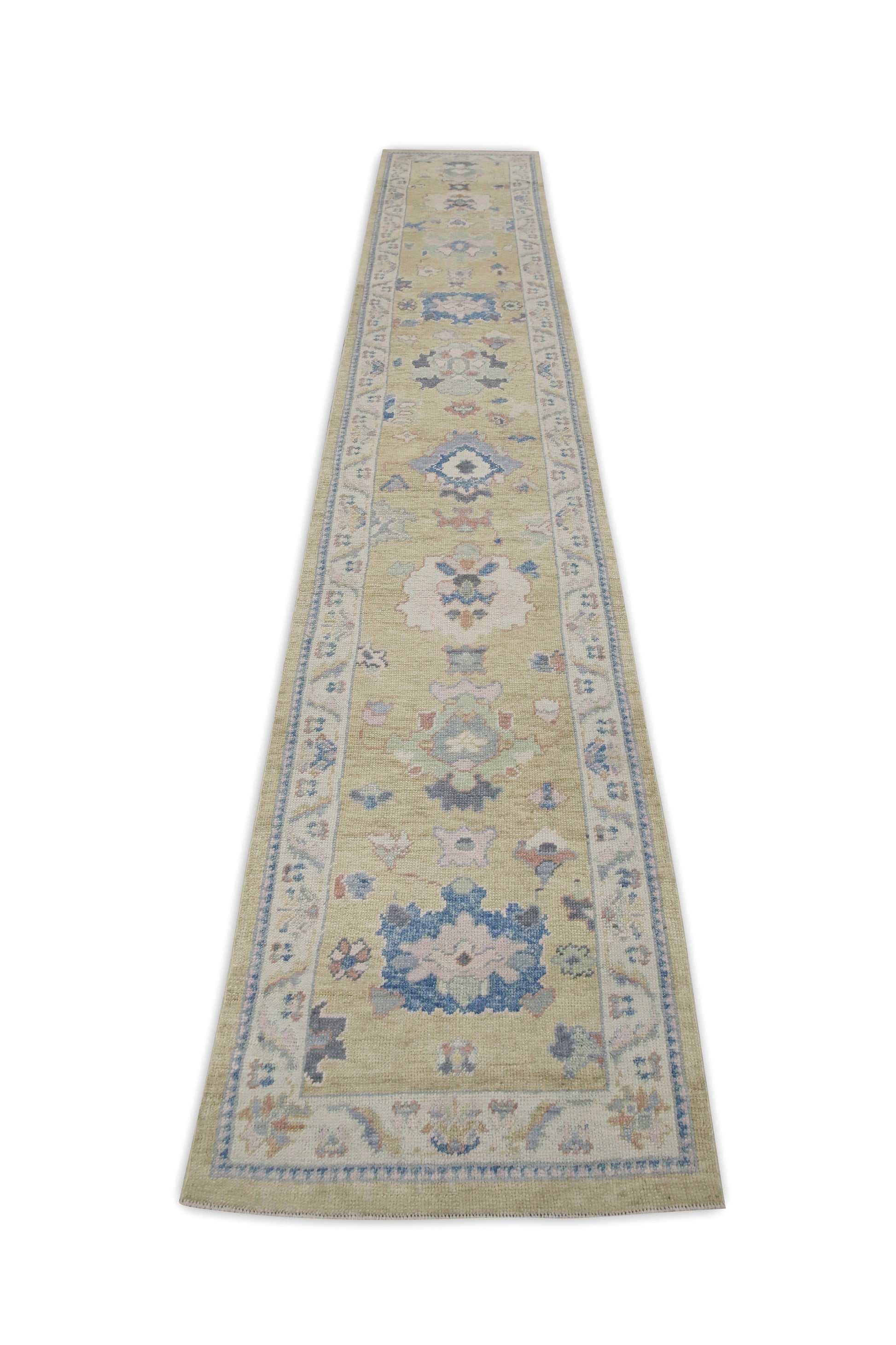 Turkish Oushak Rug 2'9" x 15'2" #8084