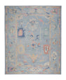 Turkish Oushak Rug 12'2" x 14'8" #11074