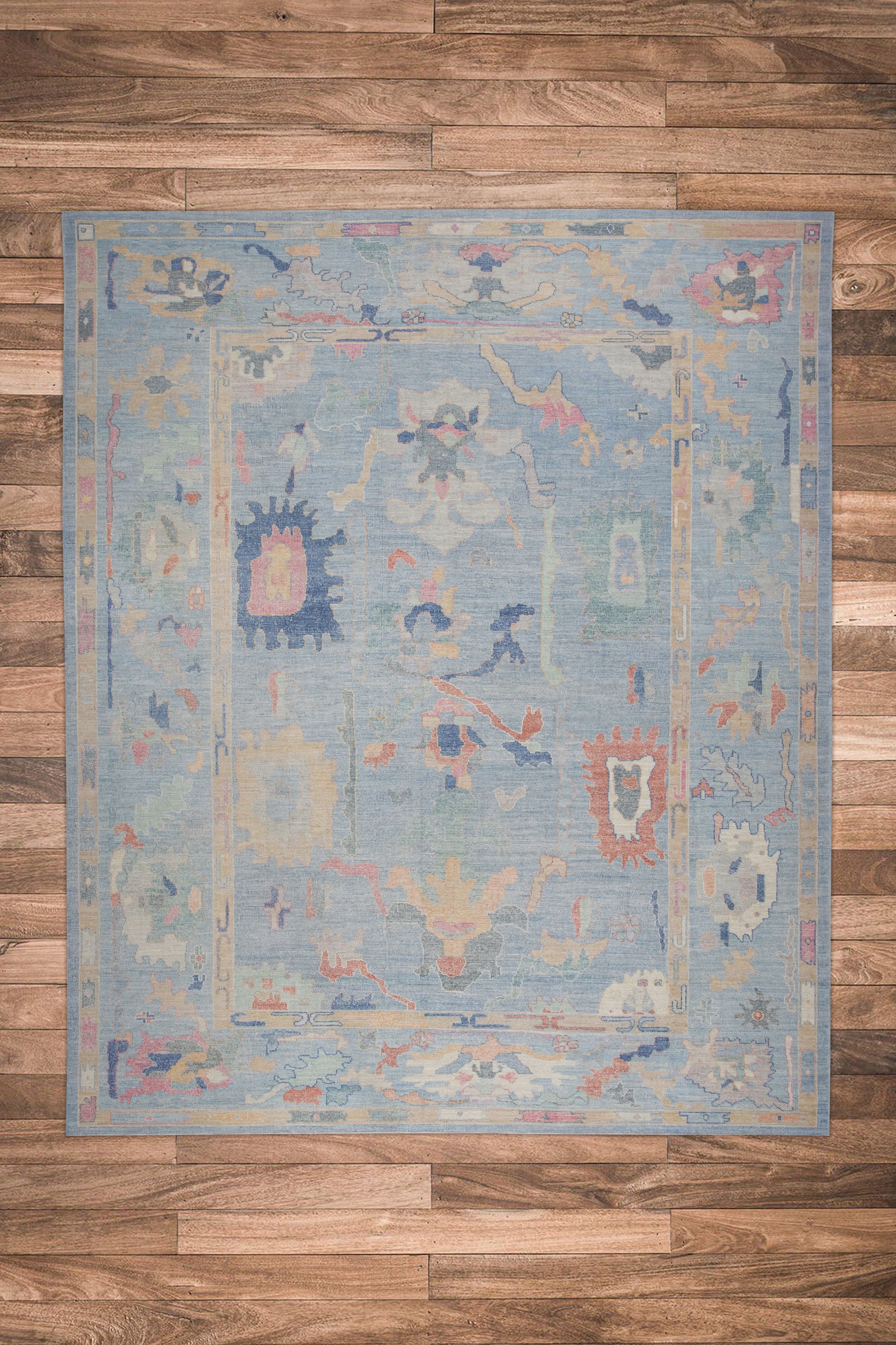 Turkish Oushak Rug 12'2" x 14'8" #11074