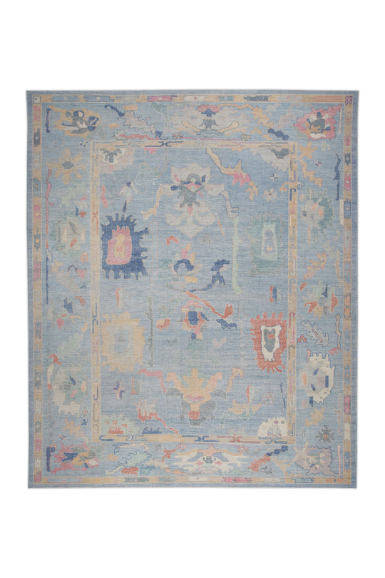 #11074 Turkish Oushak 12'2" x 14'8"