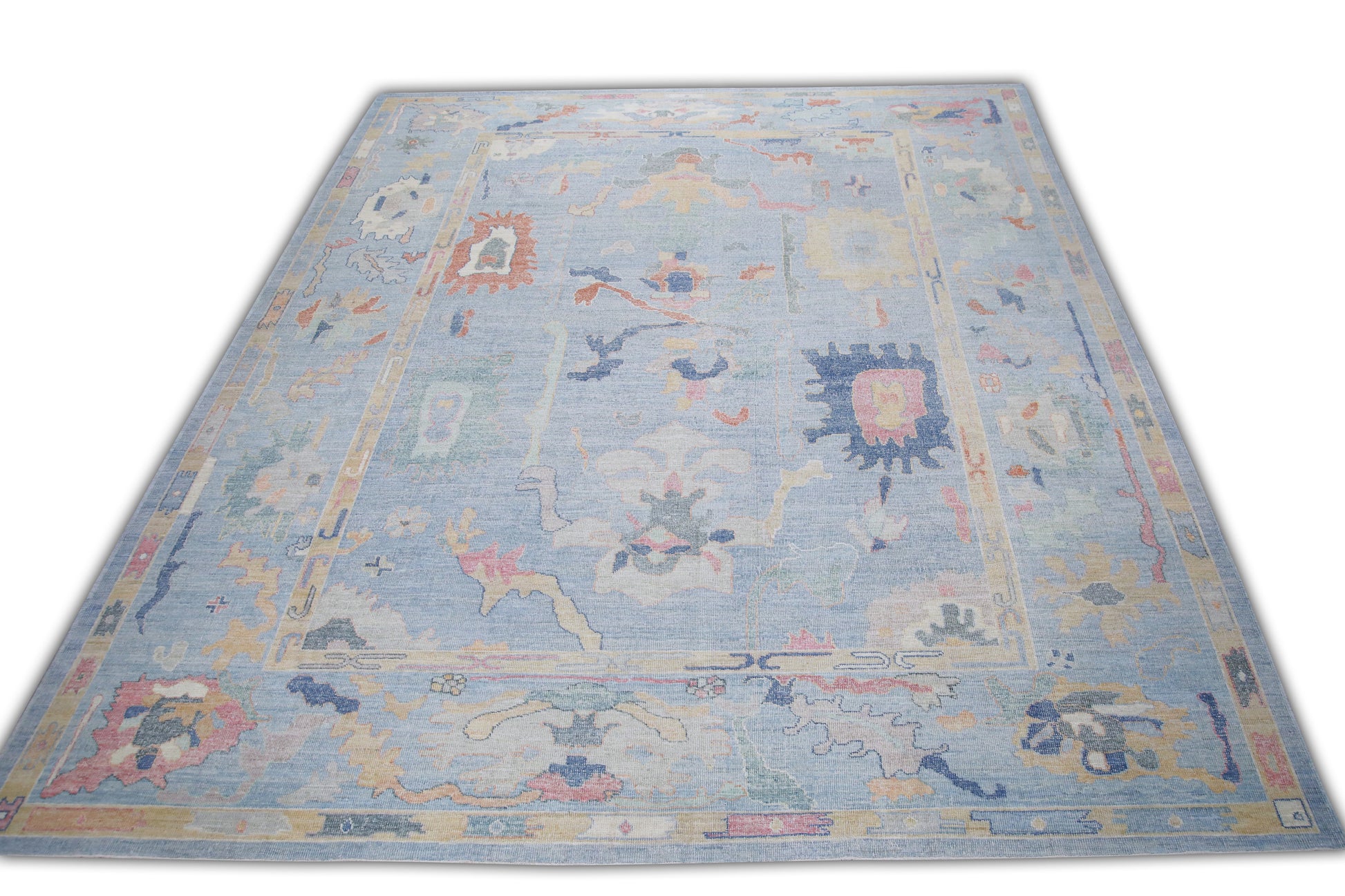 Turkish Oushak Rug 12'2" x 14'8" #11074