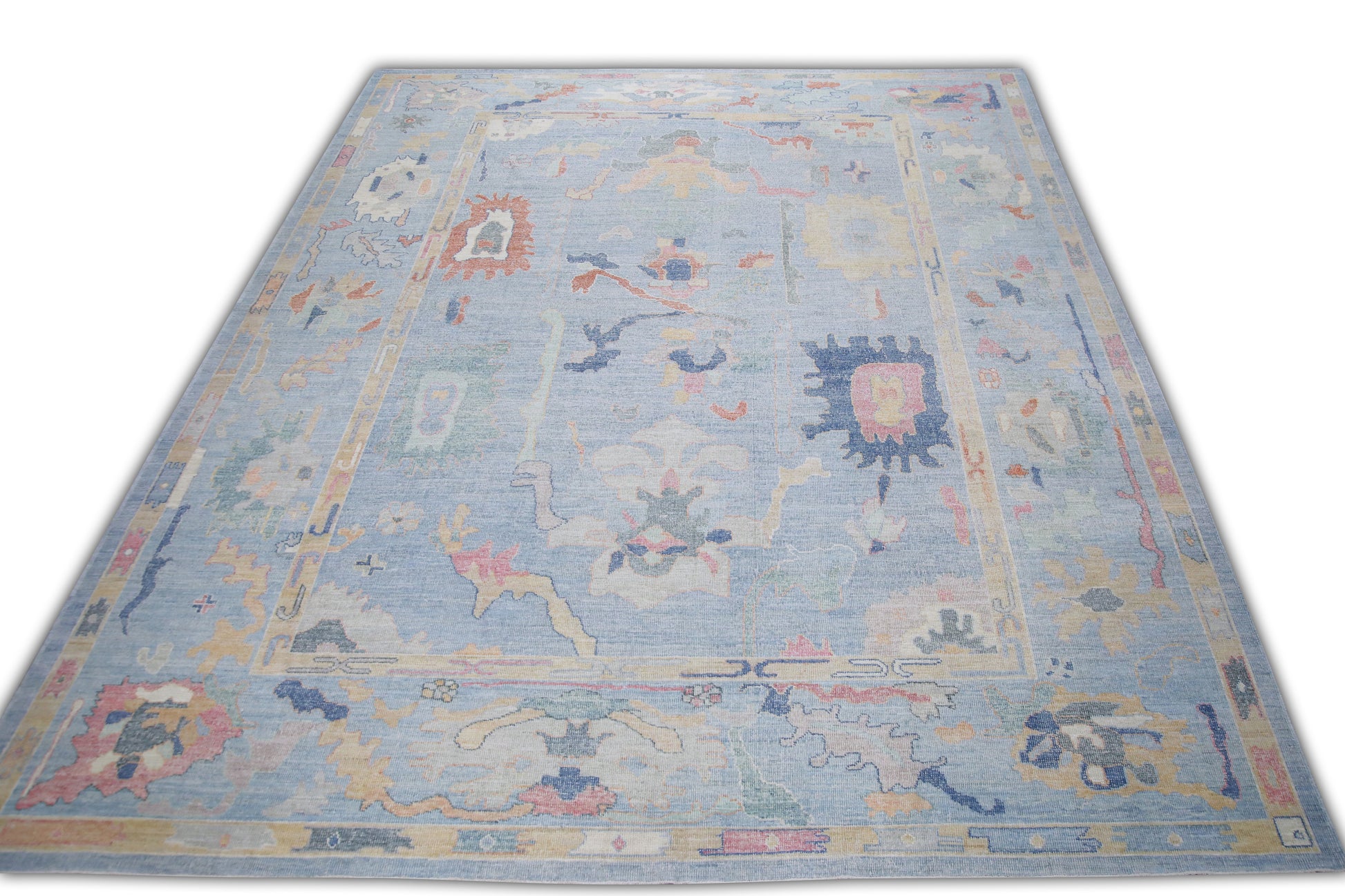 Turkish Oushak Rug 12'2" x 14'8" #11074