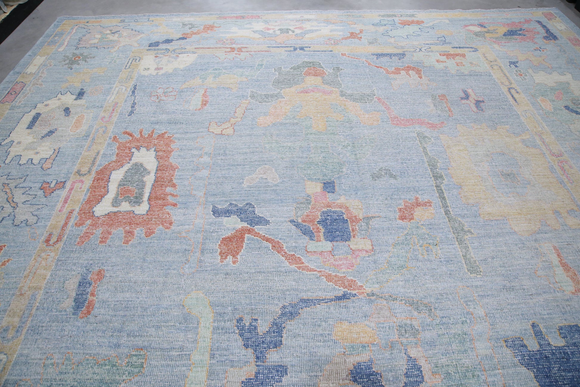 Turkish Oushak Rug 12'2" x 14'8" #11074