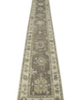 Turkish Oushak Rug 2'7" x 17'9" #7721
