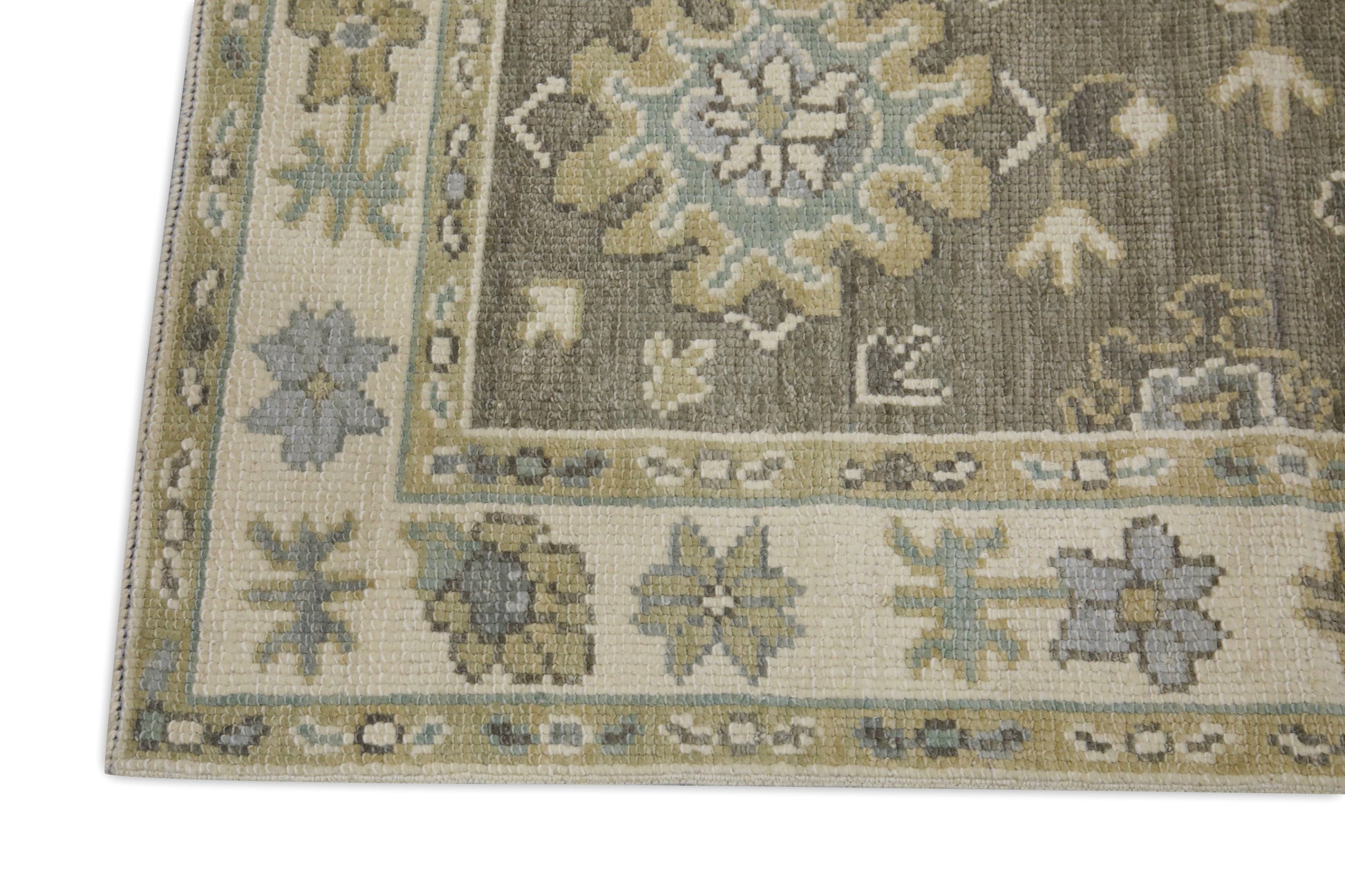 Turkish Oushak Rug 2'7" x 17'9" #7721