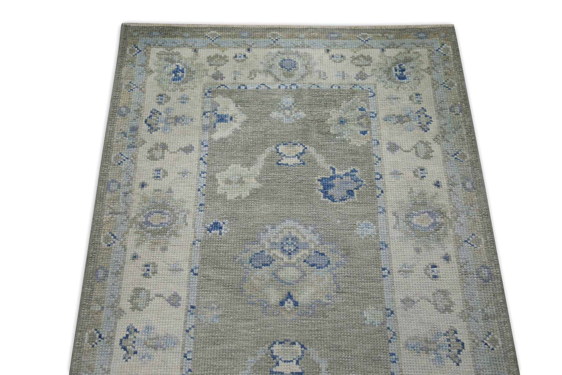 Turkish Oushak Rug 2'9" x 17'8" #7986