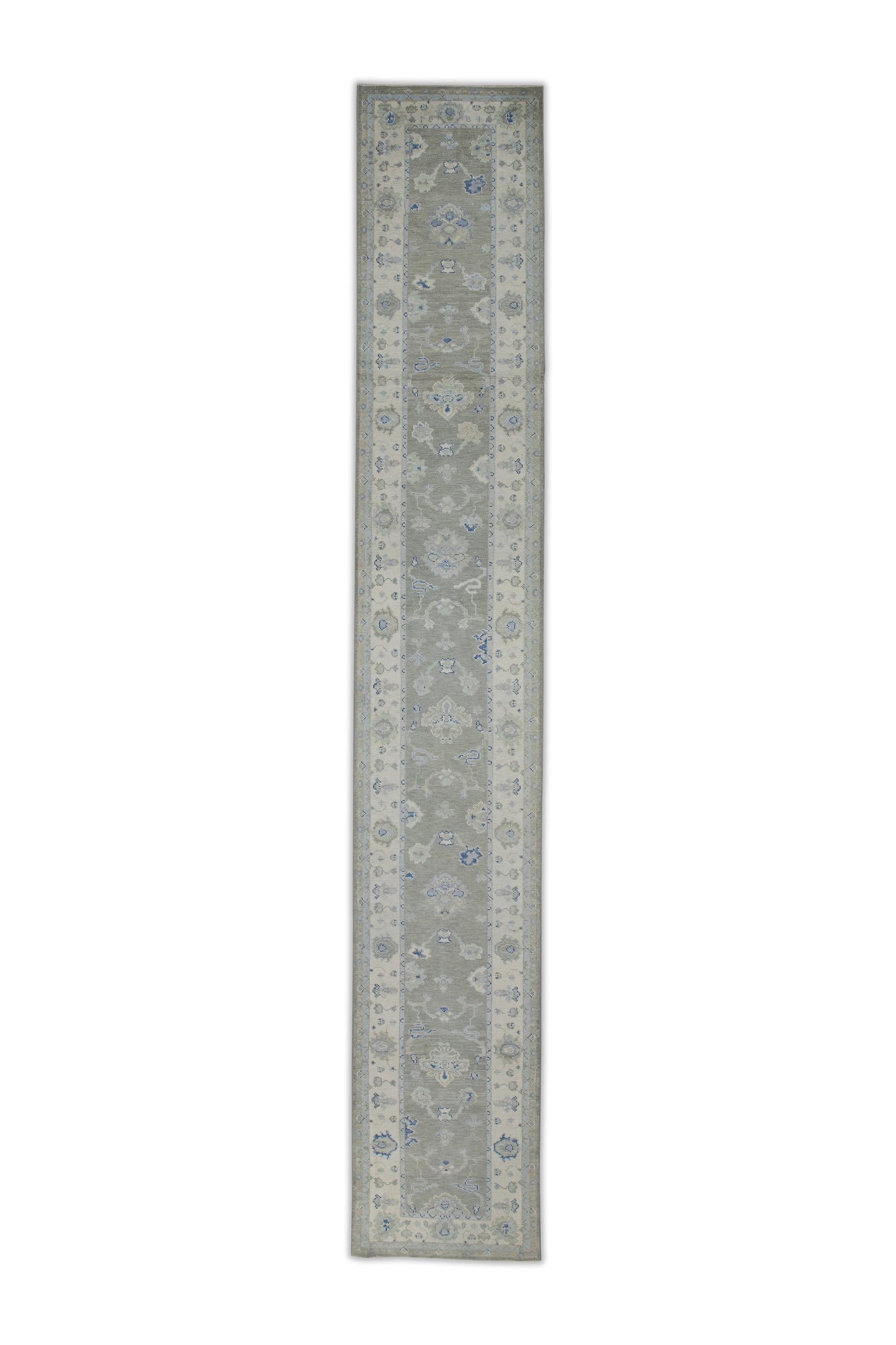 Turkish Oushak Rug 2'9" x 17'8" #7986