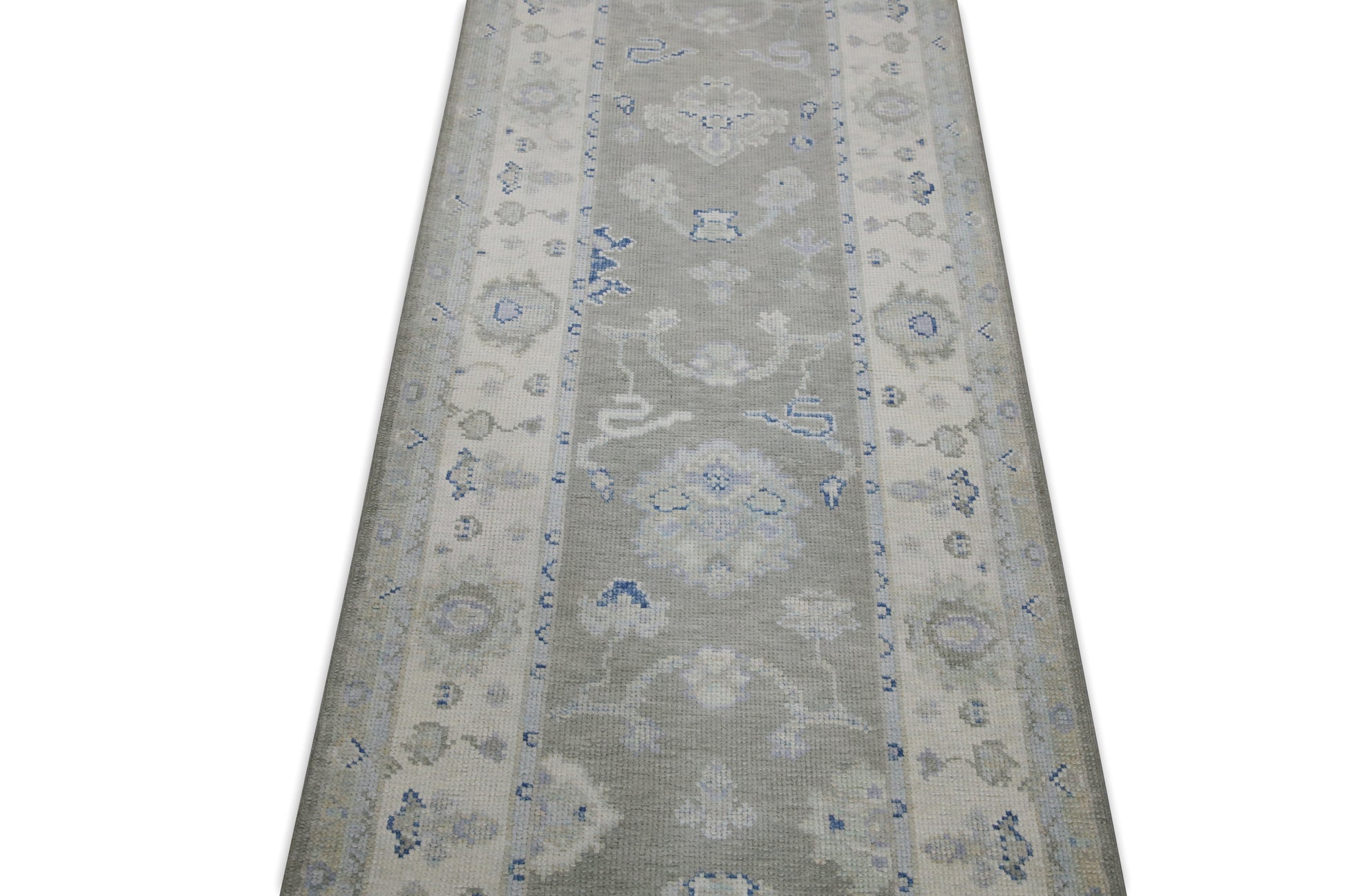 Turkish Oushak Rug 2'9" x 17'8" #7986