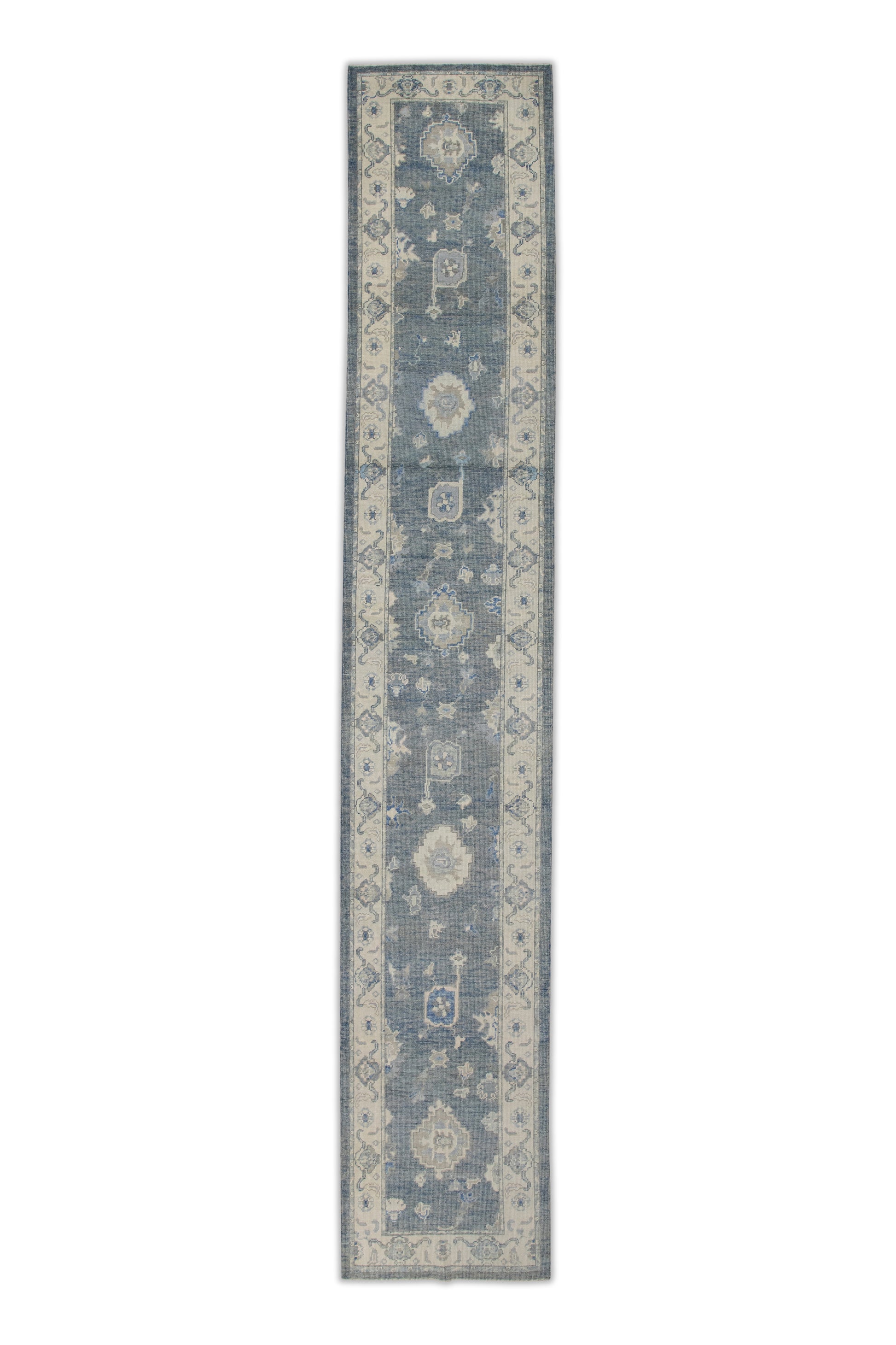 Turkish Oushak Rug 2'10" x 17' #7848