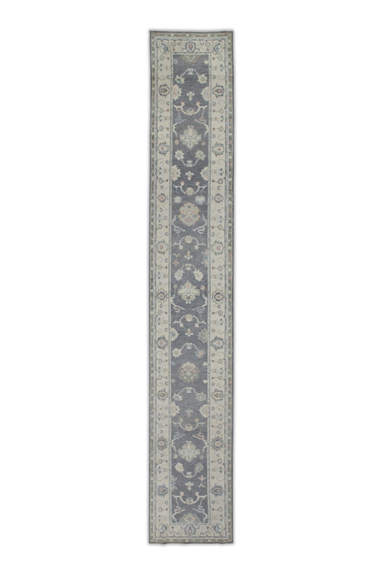 #7519 Turkish Oushak 2'7" x 17'2"