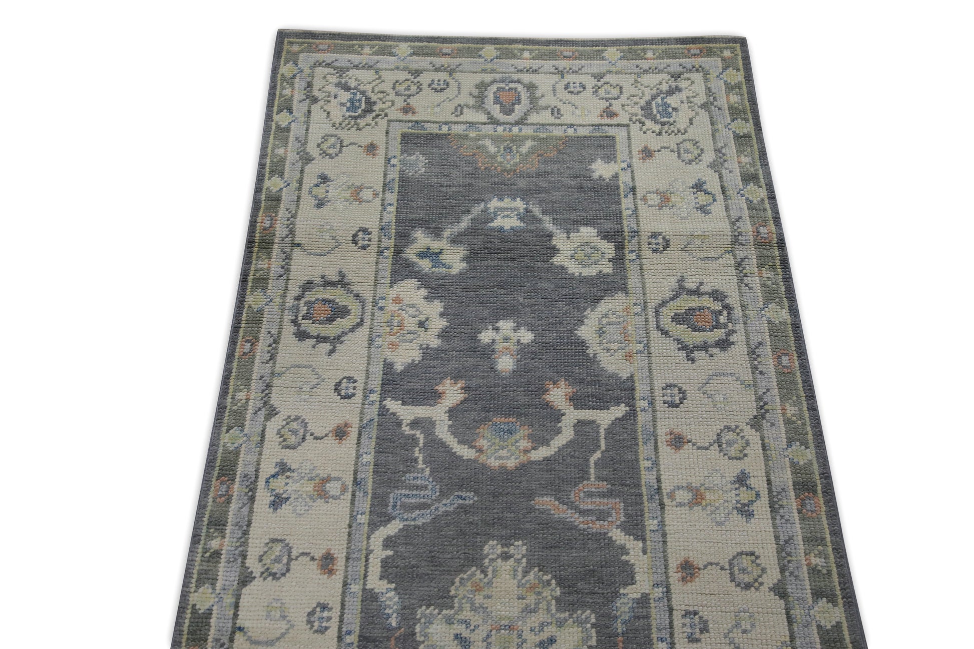 Turkish Oushak Rug 2'7" x 17'2" #7519