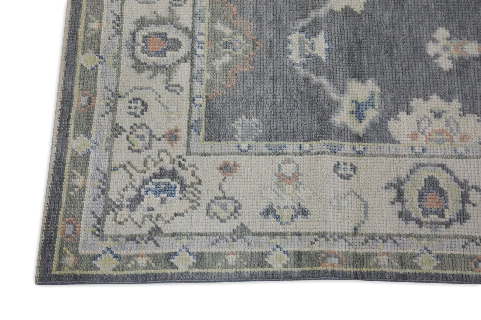 Turkish Oushak Rug 2'7" x 17'2" #7519