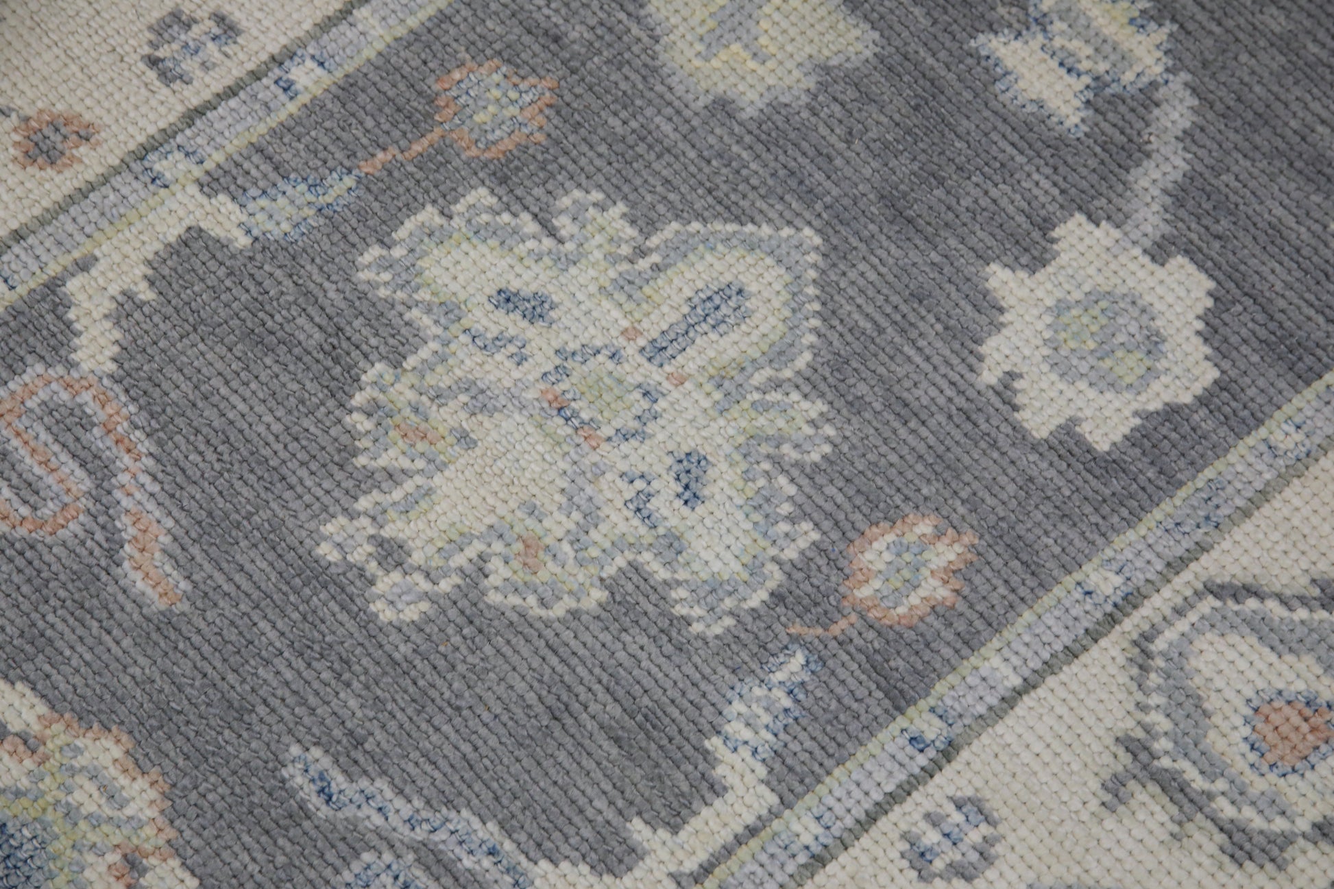 Turkish Oushak Rug 2'7" x 17'2" #7519