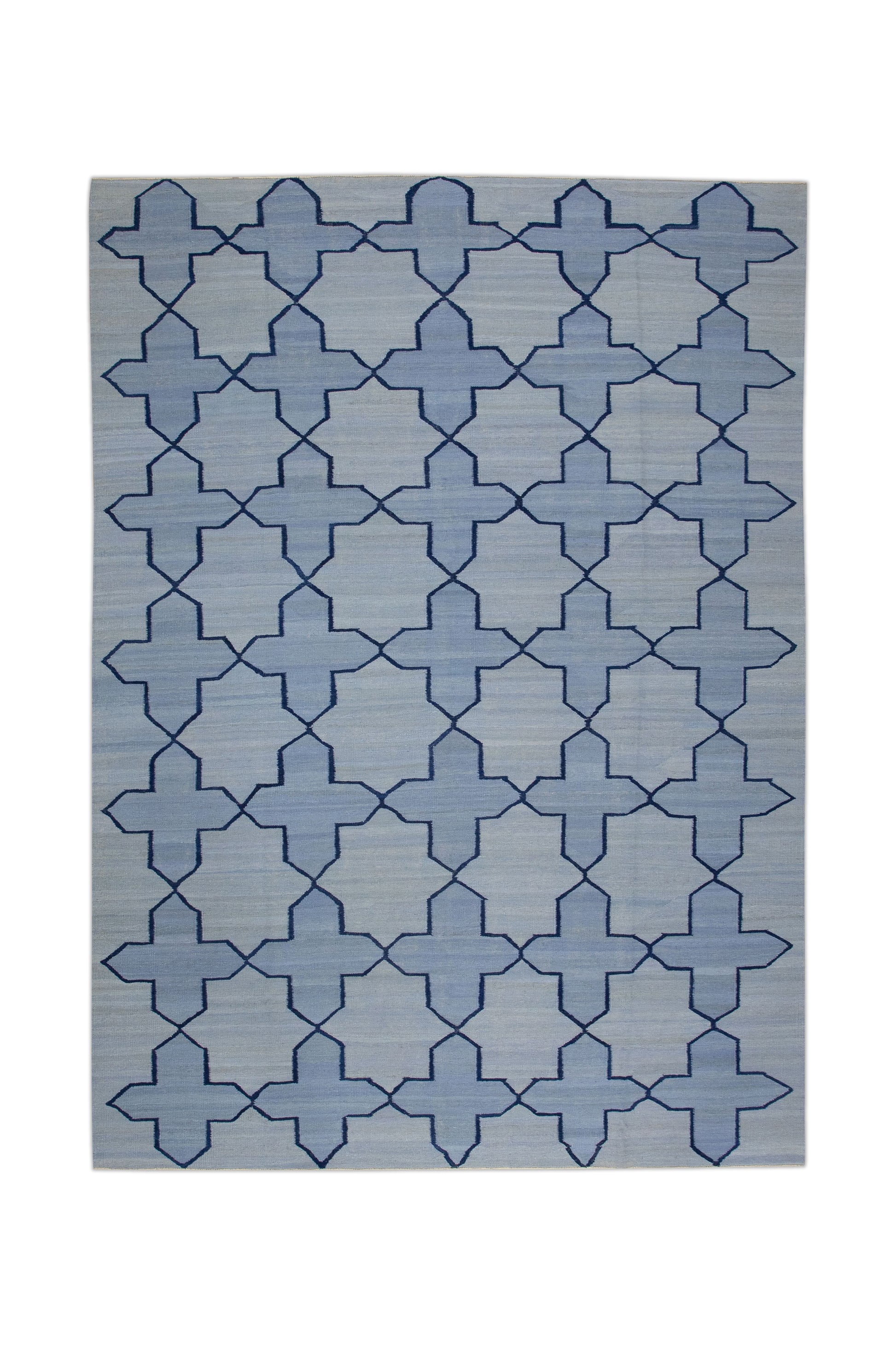 Oriental Flatweave Turkish Kilim 9' x 12'2" #11248