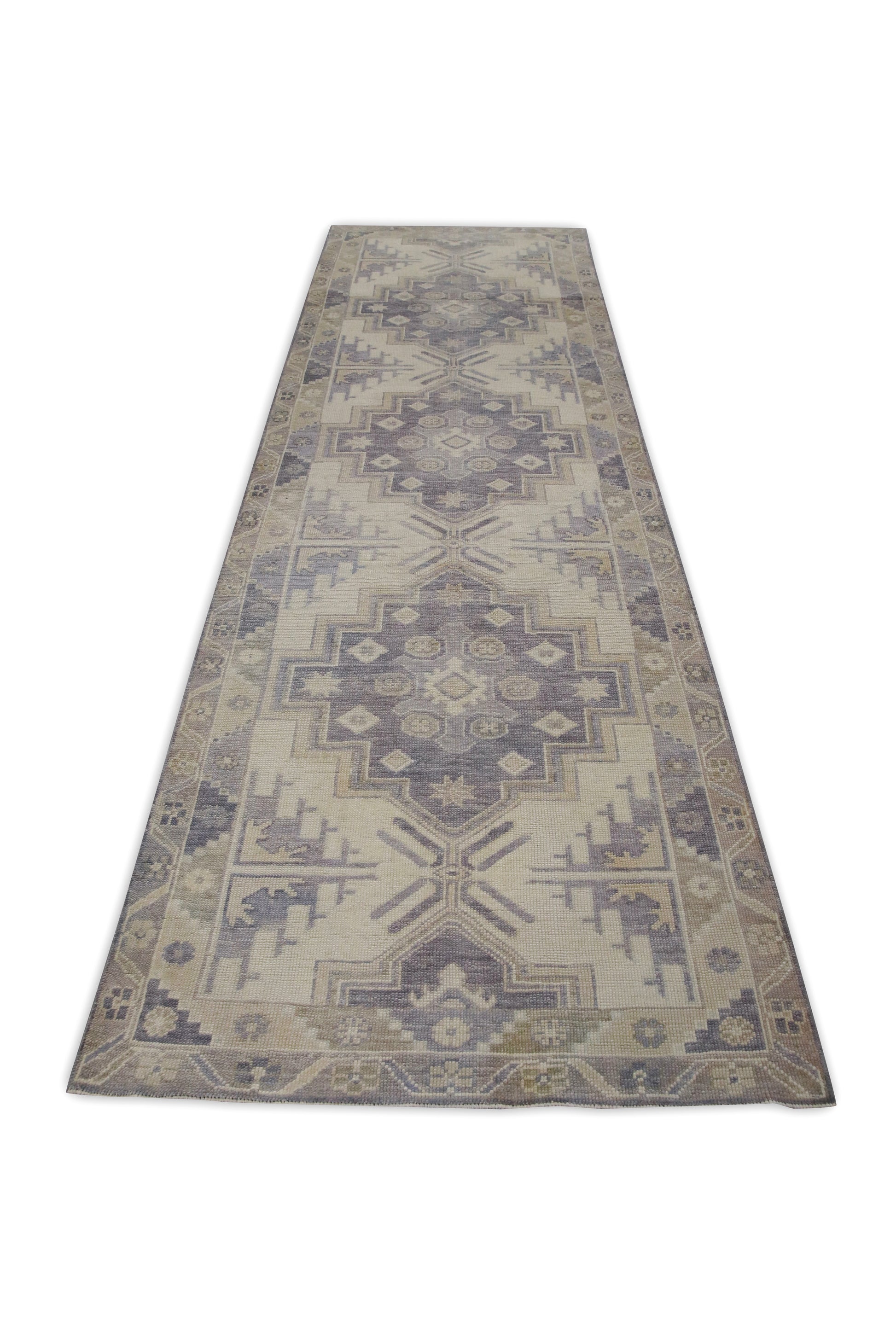 Turkish Oushak Rug 4' x 13'3" #7843