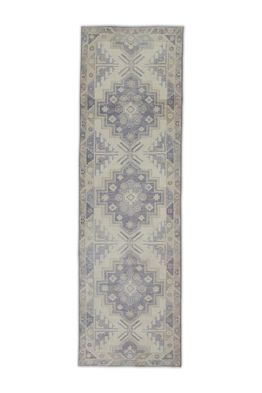 Turkish Oushak Rug 4' x 13'3" #7843