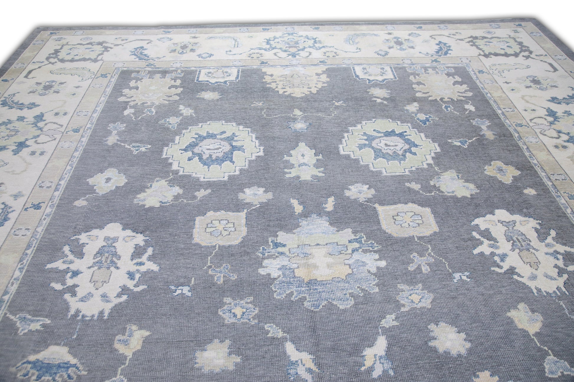 Turkish Oushak Rug 11'10" x 13'2" #11088