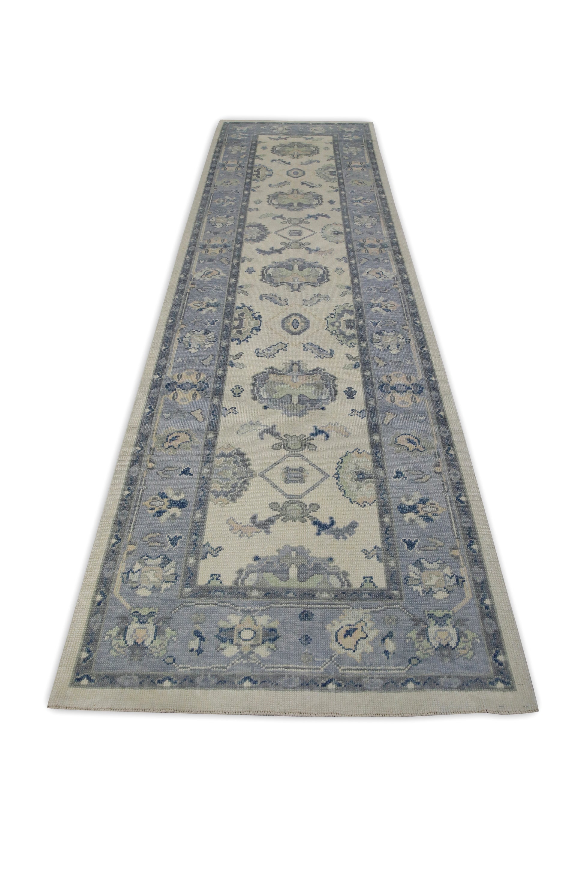 Turkish Oushak Rug 3'10" x 14'2" #8015
