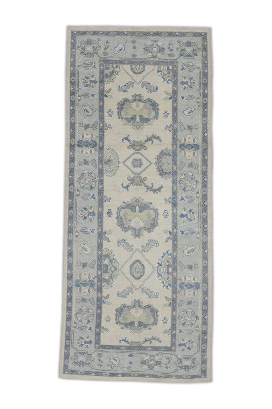 #8015 Turkish Oushak 3'10" x 14'2"