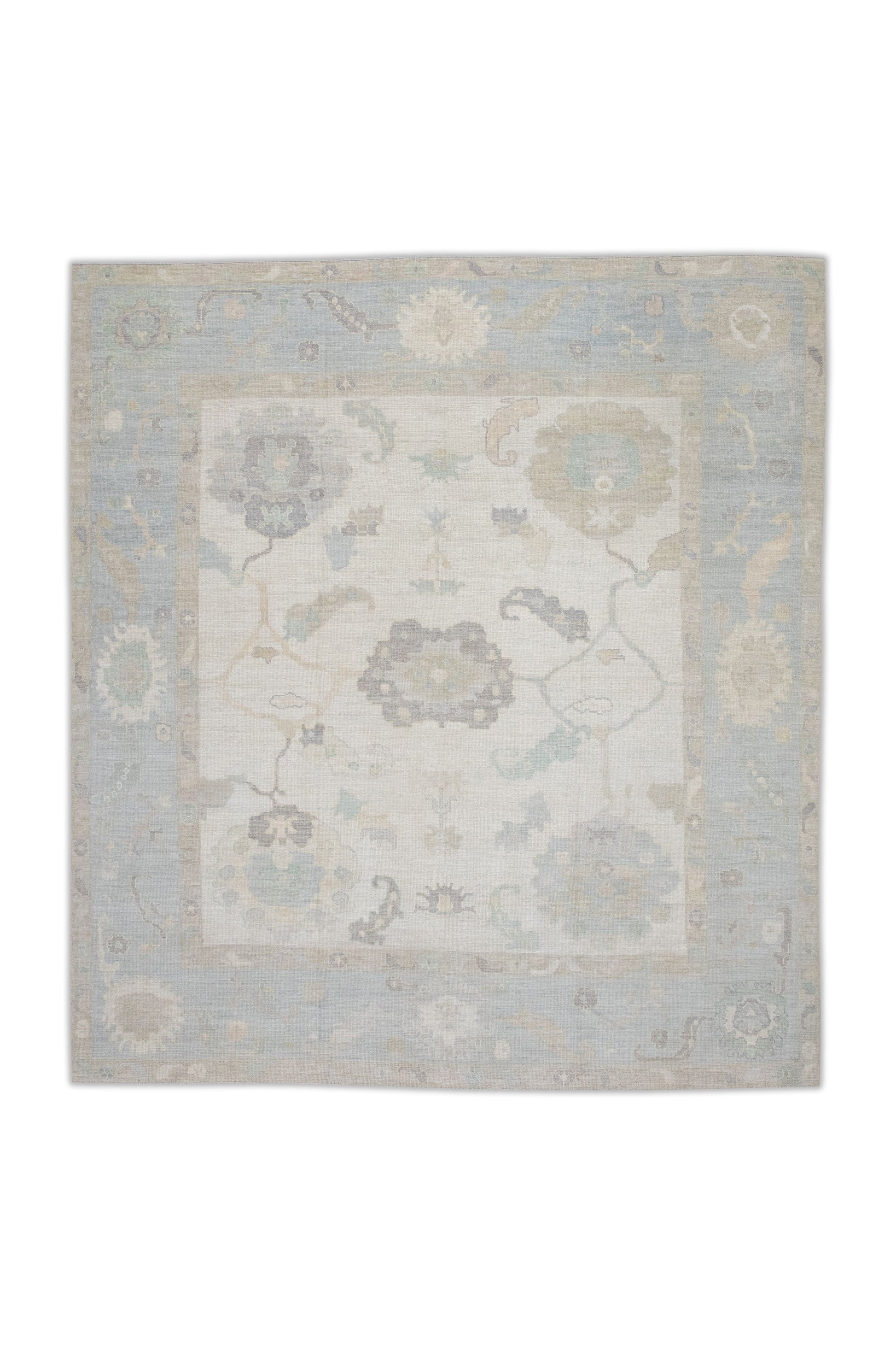 Turkish Oushak Rug 9'8" x 10'5" #11275