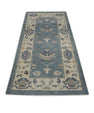 Turkish Oushak Rug 3'1" x 7'9" #8034