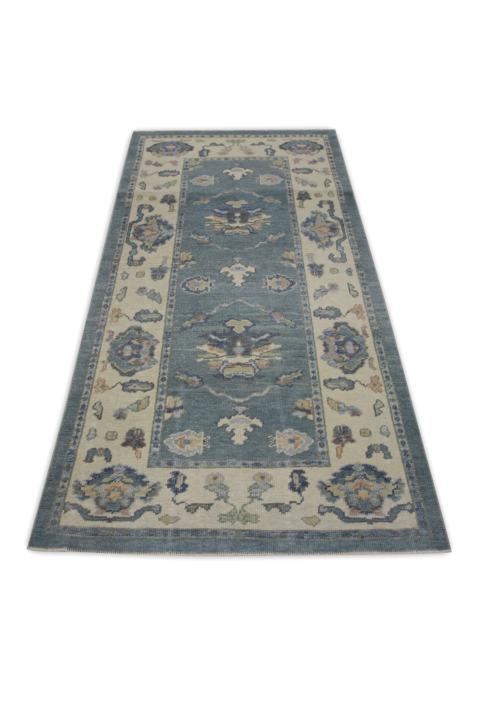 Turkish Oushak Rug 3'1" x 7'9" #8034