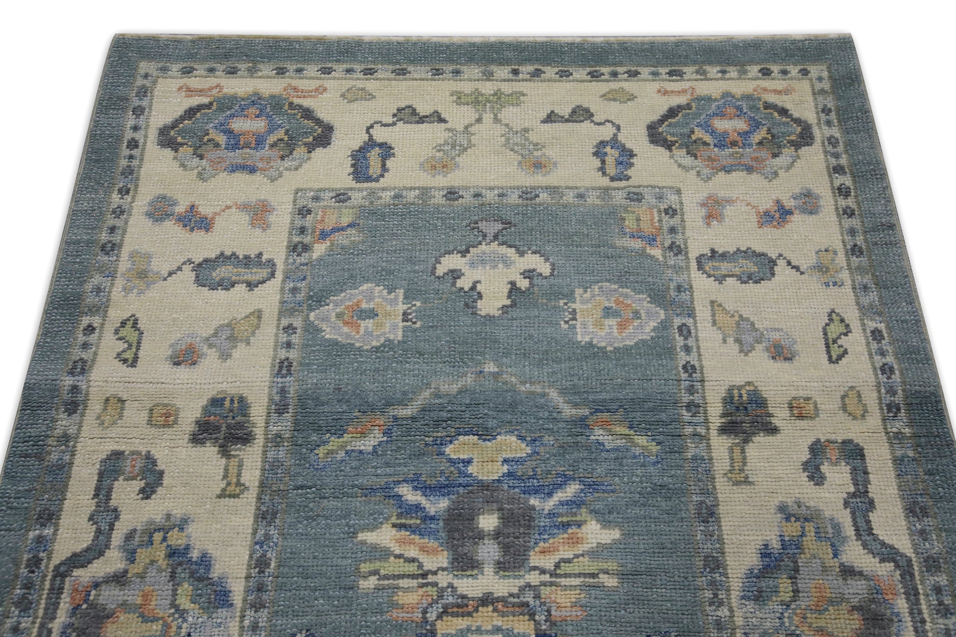 Turkish Oushak Rug 3'1" x 7'9" #8034