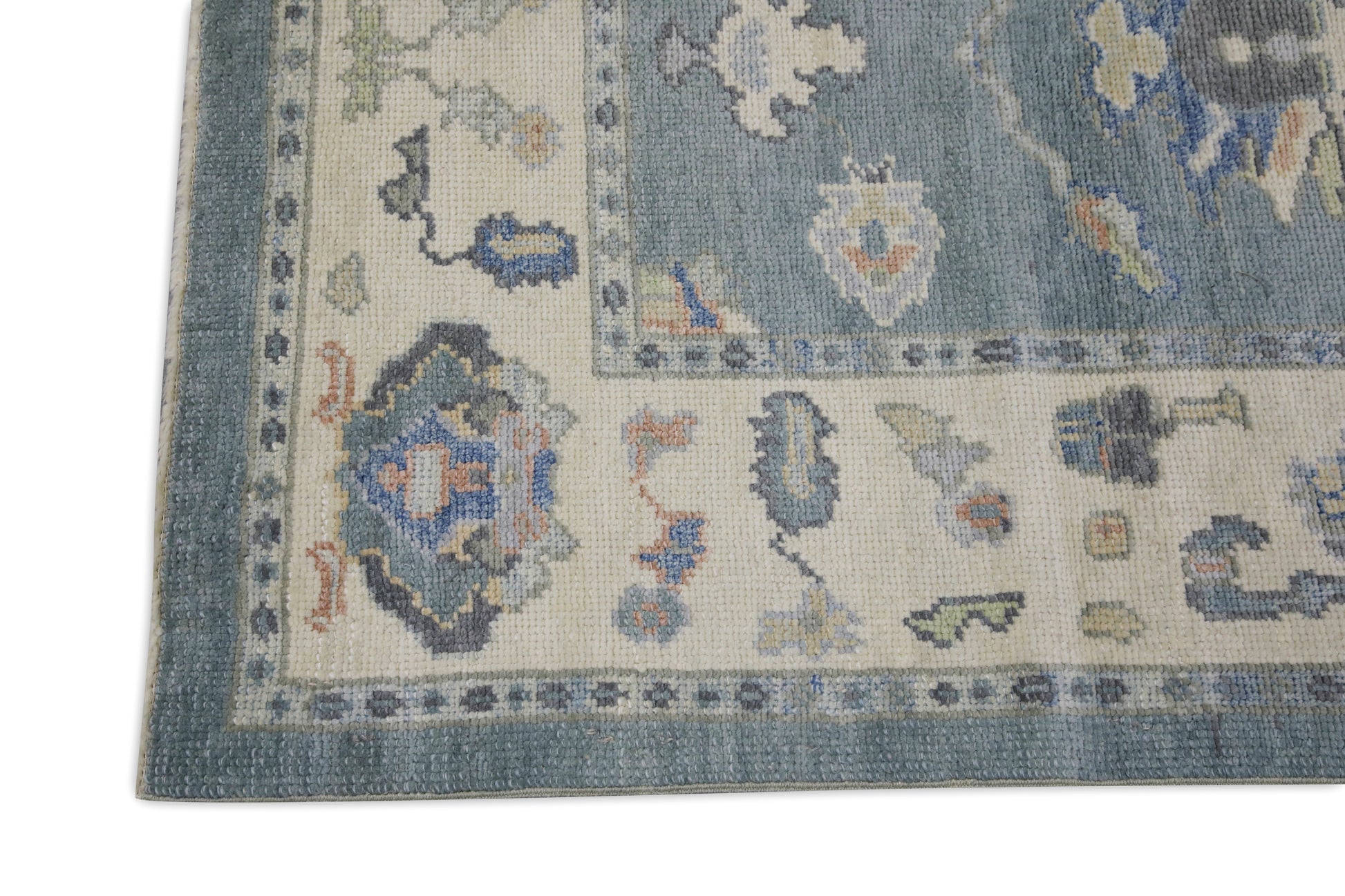 Turkish Oushak Rug 3'1" x 7'9" #8034