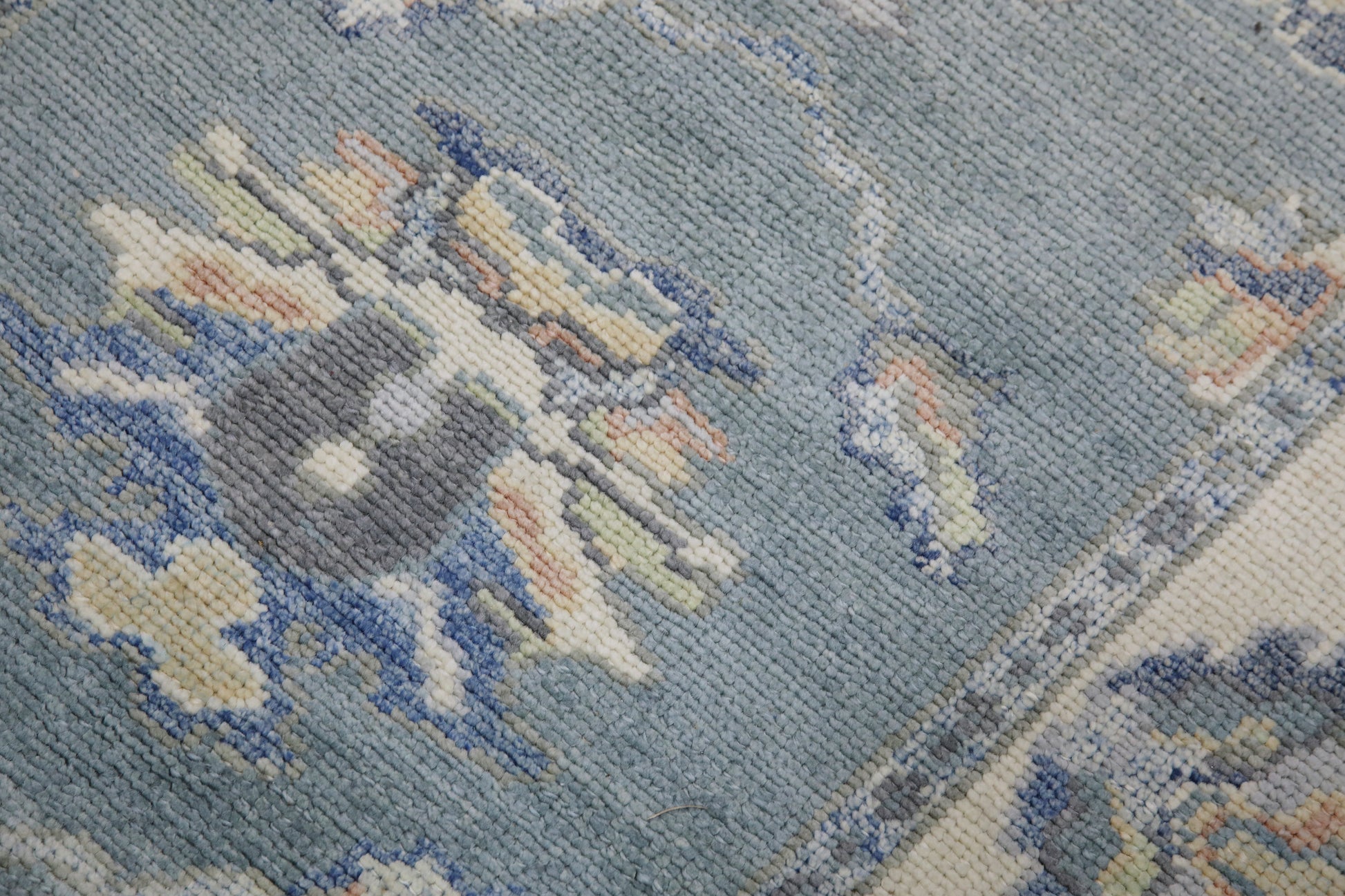 Turkish Oushak Rug 3'1" x 7'9" #8034