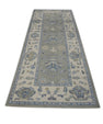 Turkish Oushak Rug 3'10" x 10'1" #7914