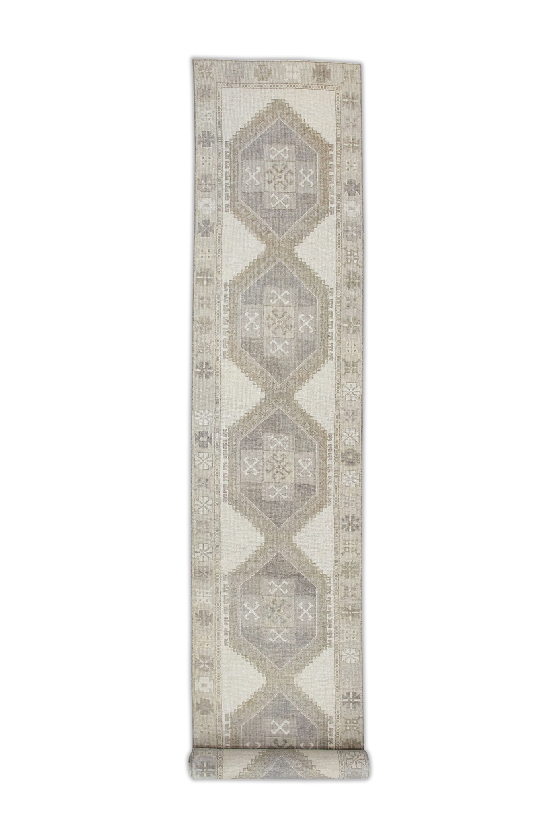Turkish Oushak Rug 4' x 28'8" #10889
