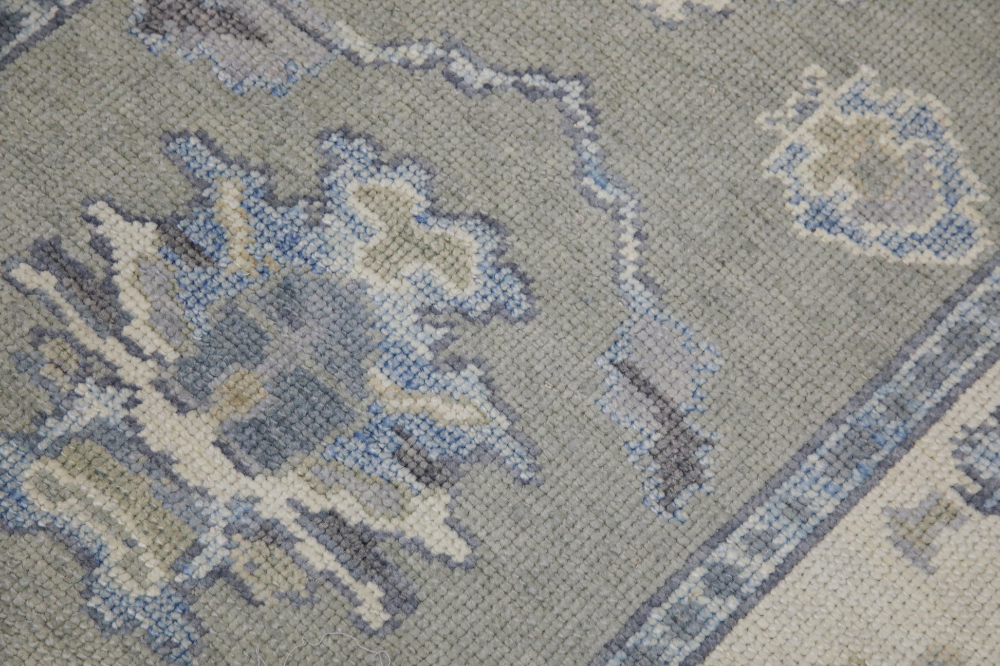 Turkish Oushak Rug 3'10" x 10'1" #7914