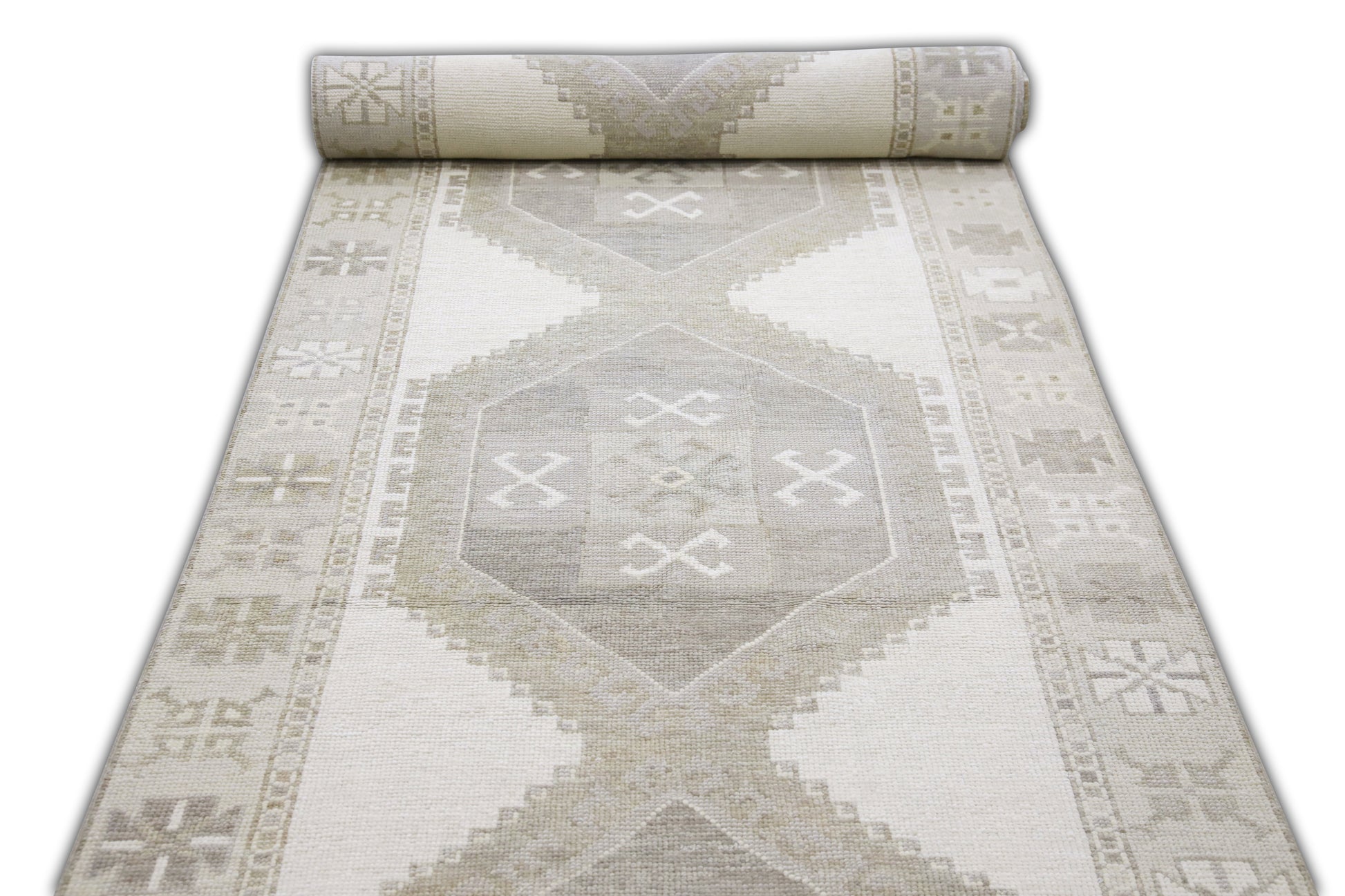 Turkish Oushak Rug 4' x 28'8" #10889