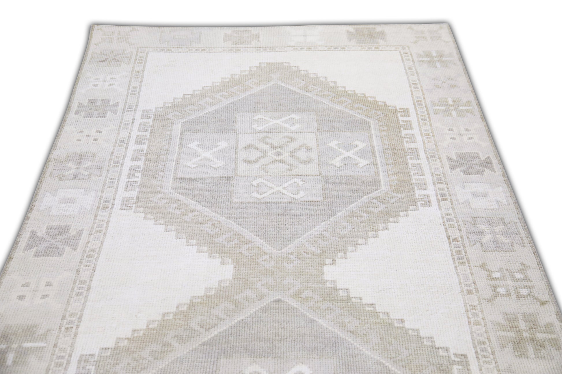 Turkish Oushak Rug 4' x 28'8" #10889