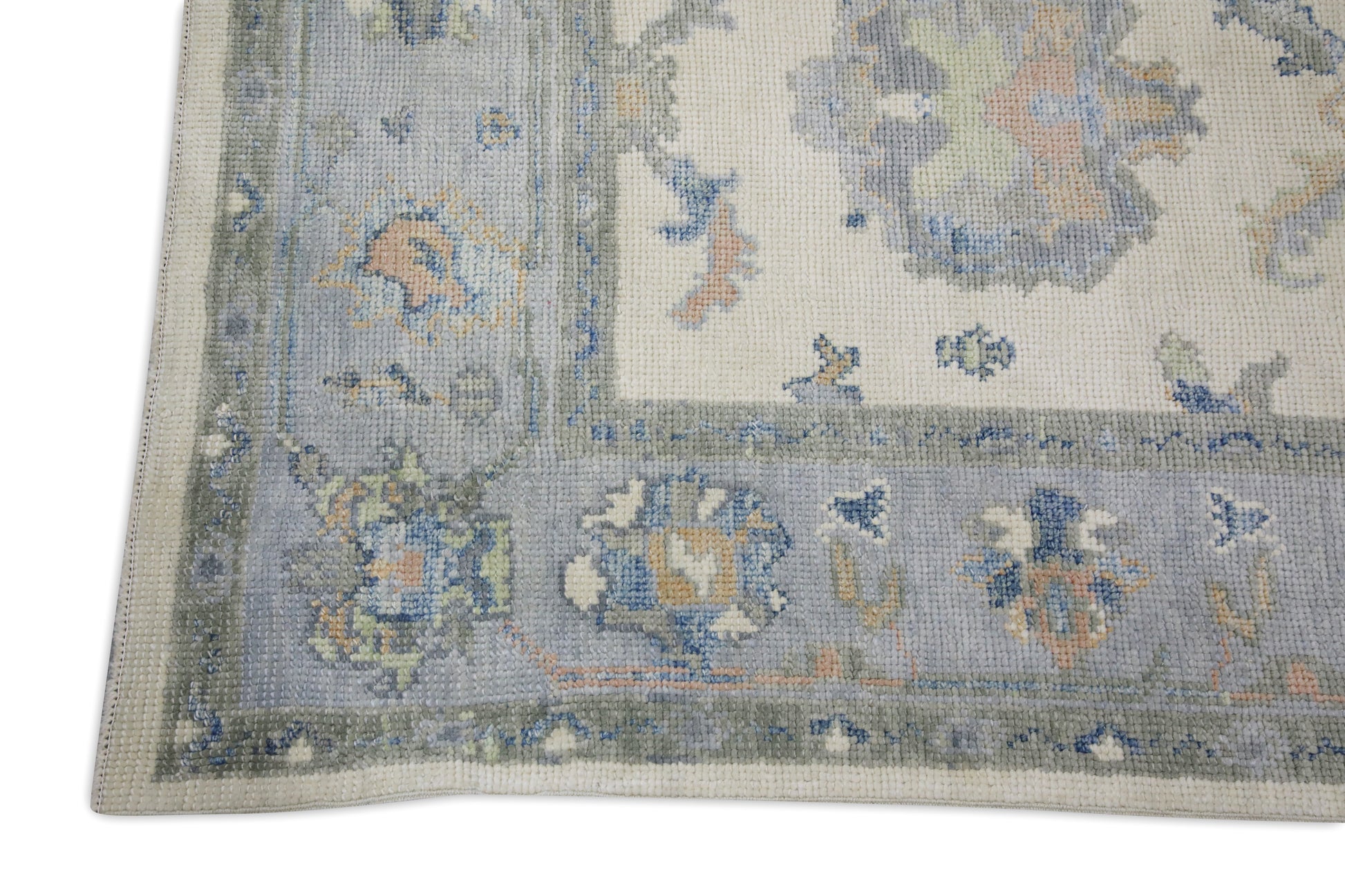 Turkish Oushak Rug 3'10" x 17'5" #8226