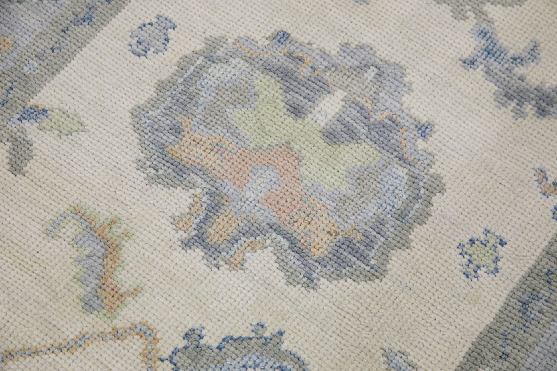 Turkish Oushak Rug 3'10" x 17'5" #8226
