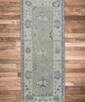 Turkish Oushak Rug 3'10" x 9'7" #7653