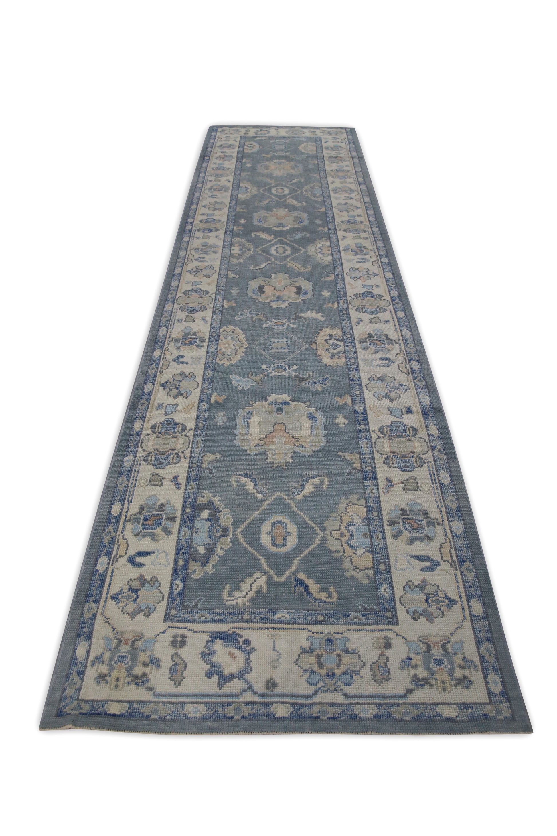 Turkish Oushak Rug 3'11" x 14'9" #7652