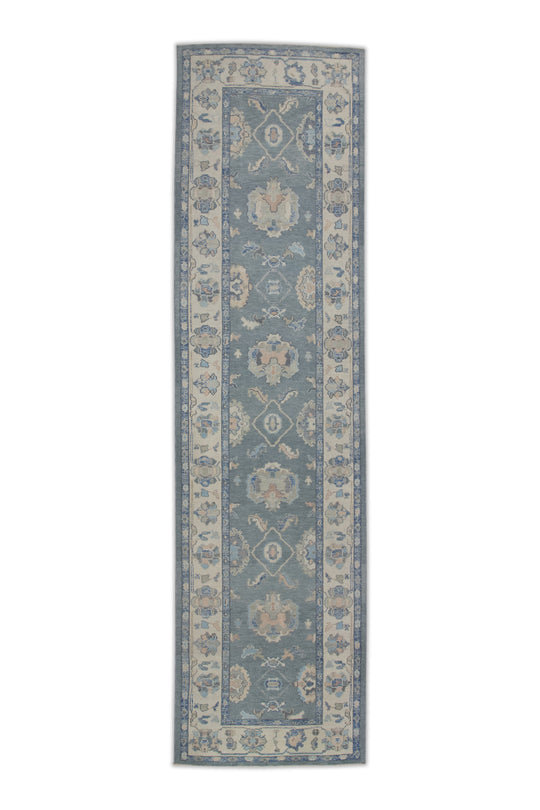 #7652 Turkish Oushak 3'11" x 14'9"