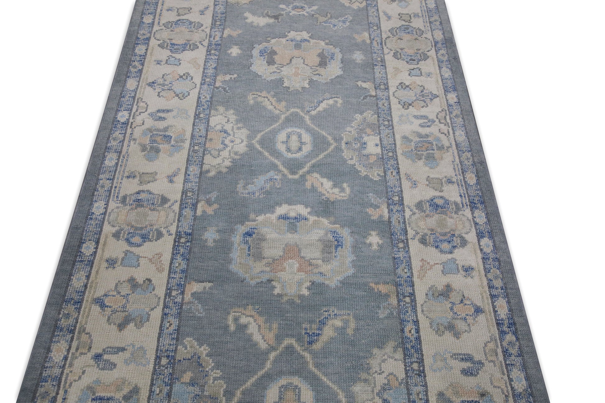 Turkish Oushak Rug 3'11" x 14'9" #7652