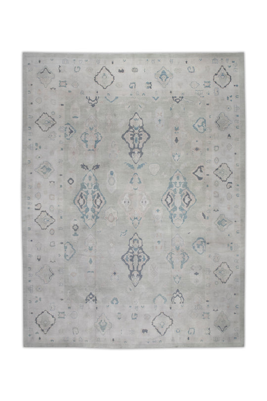 #8037 Turkish Oushak 12'4" x 15'4"