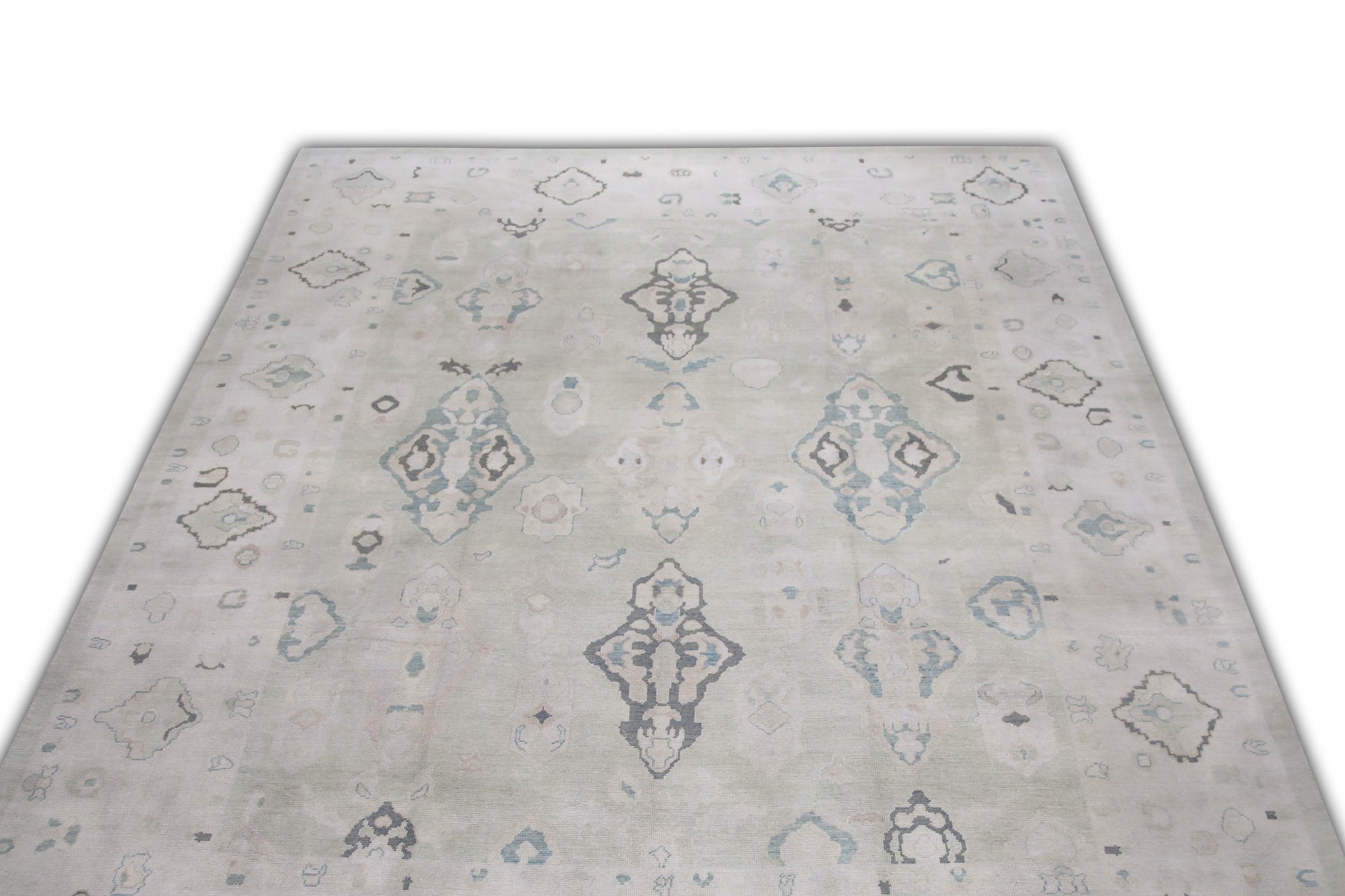 Turkish Oushak Rug 12'4" x 15'4" #8037