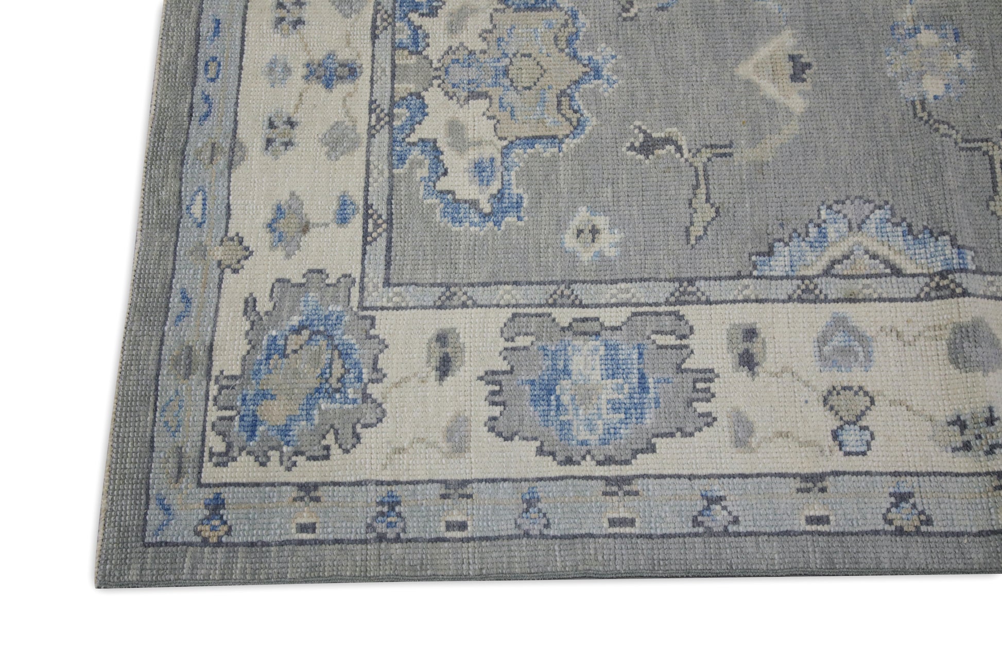 Turkish Oushak Rug 4' x 11'4" #7985