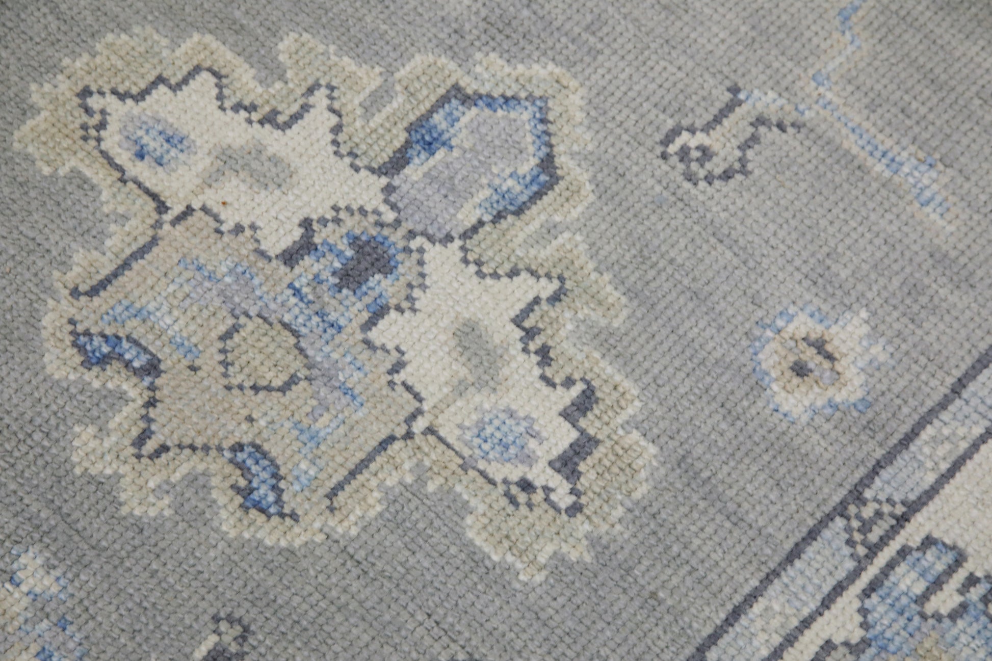 Turkish Oushak Rug 4' x 11'4" #7985